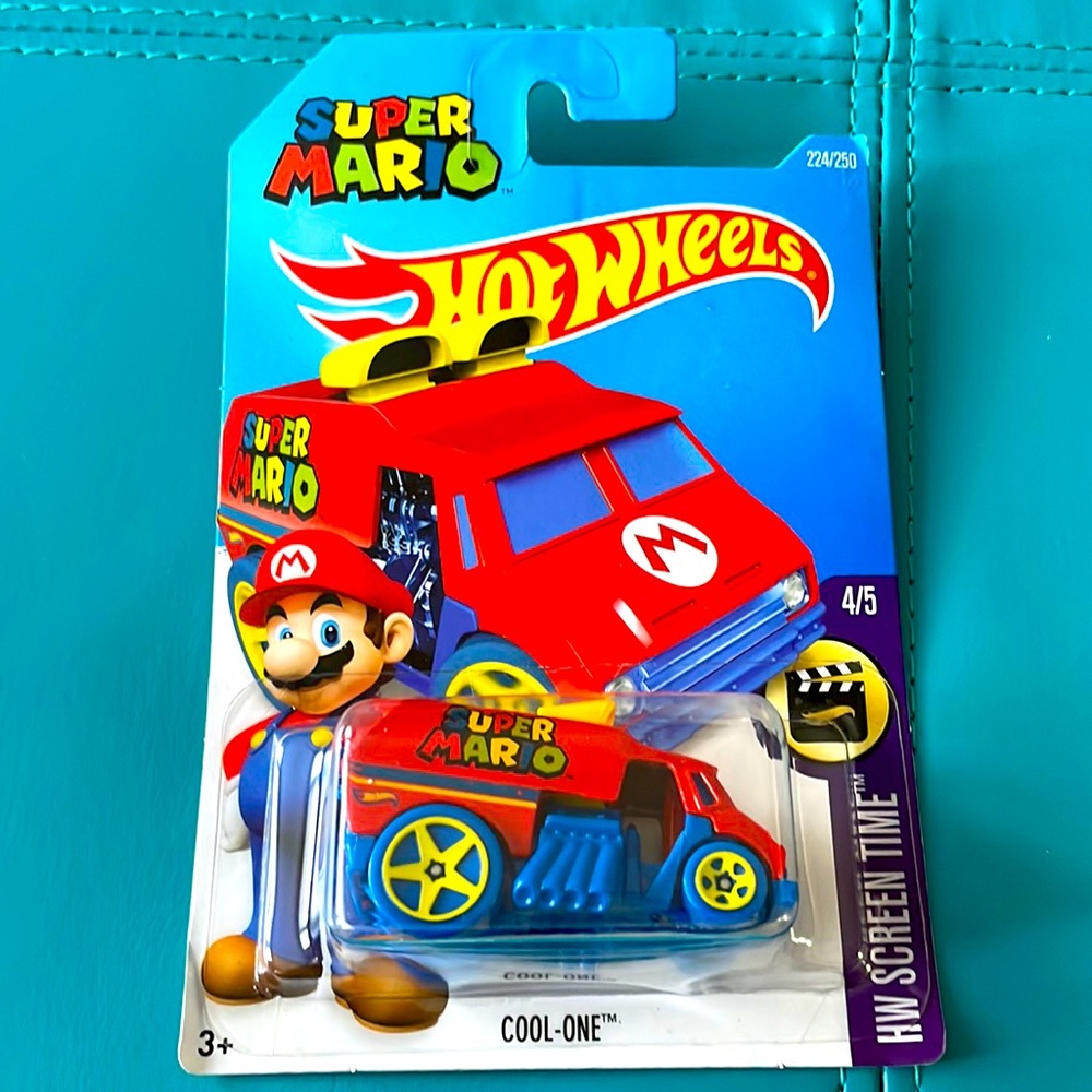 Mario hot wheels car